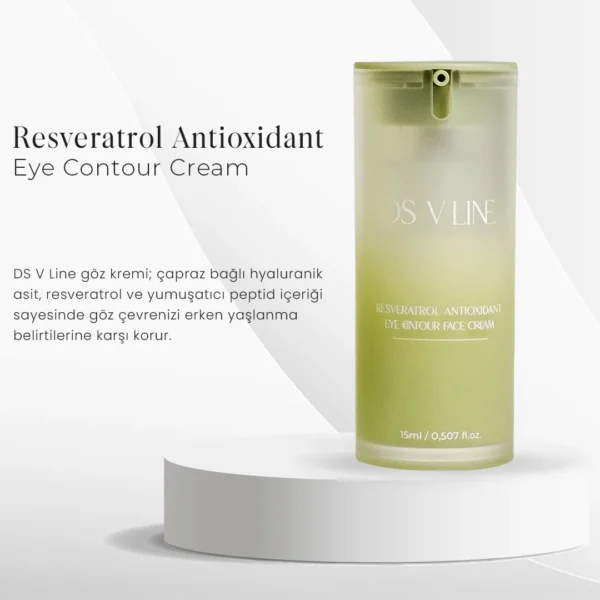 resveratrol antioxidant eye contour cream